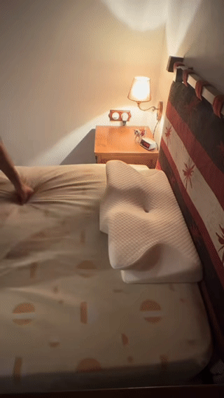 SnoozeLab™ Ergonomic Cervical Pillow for Neck & Shoulder Comfort